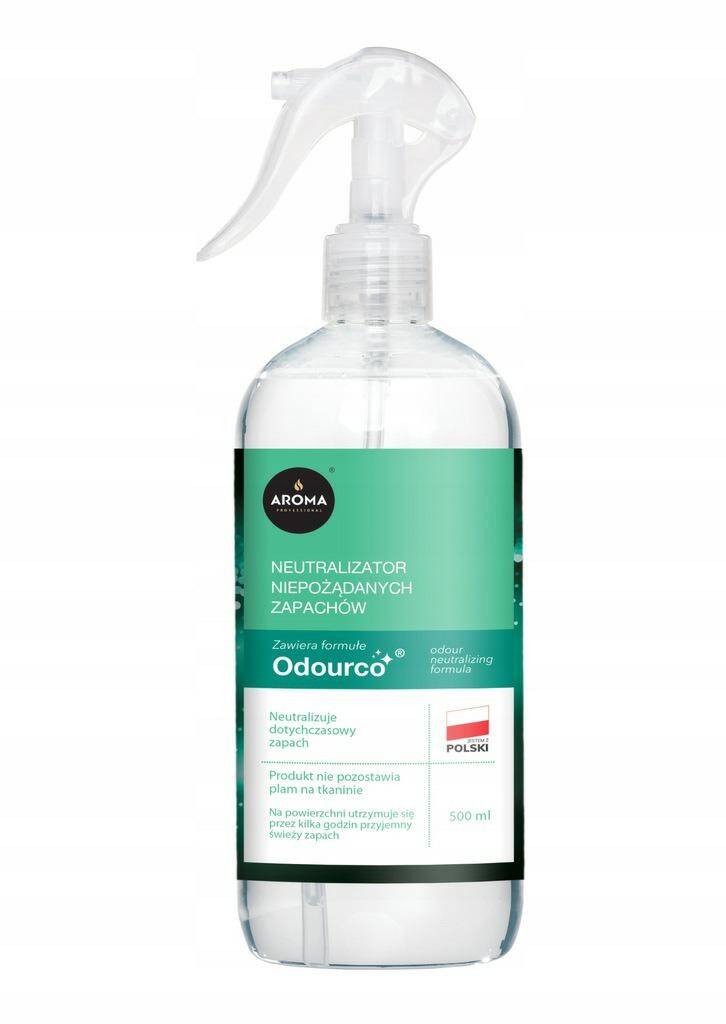 AROMA spray neuralizujący brzydkie zapachy ODOURO 500ml eucalyptus&rosemary (Zdjęcie 1)