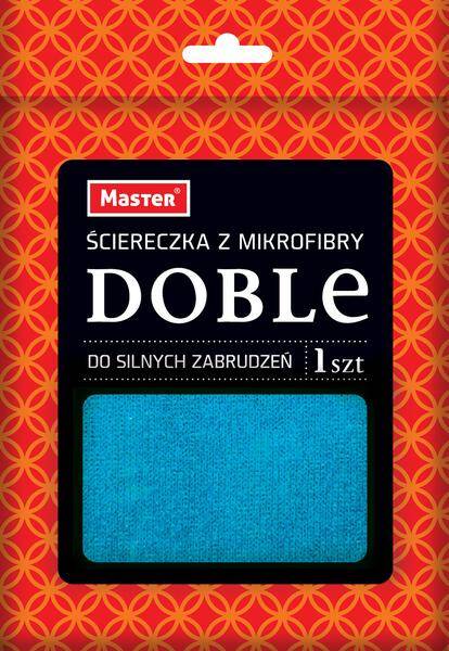 Ściereczka z mikrofibry DOBLE 32x32 cm niebieska