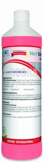 ADS No1 butelka 1L kwaśny środek do ekonomicznego czyszczenia sanitariatów (Zdjęcie 1)