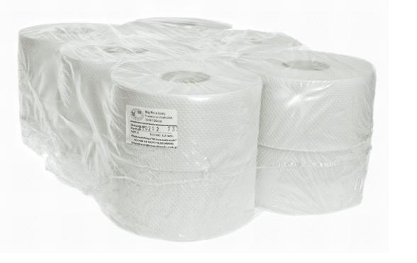 Papier toaletowy JUMBO celuloza 2-warstwowa 120/12 (Zdjęcie 1)