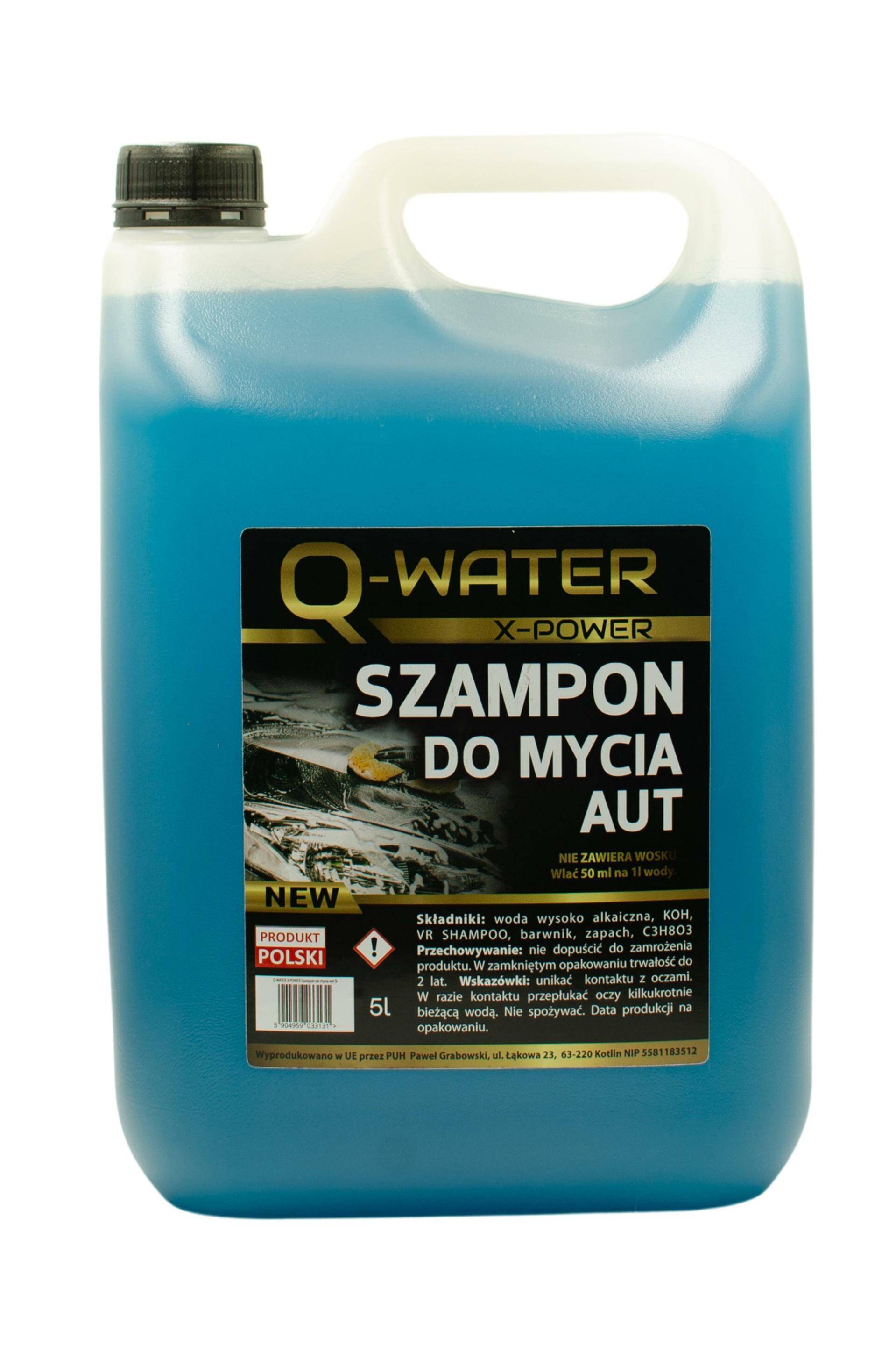 Q-Water 5L szampon samochodowy
