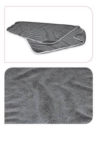 Ręcznik z mikrofibry LUXUS 60x90cm szary (Zdjęcie 2)