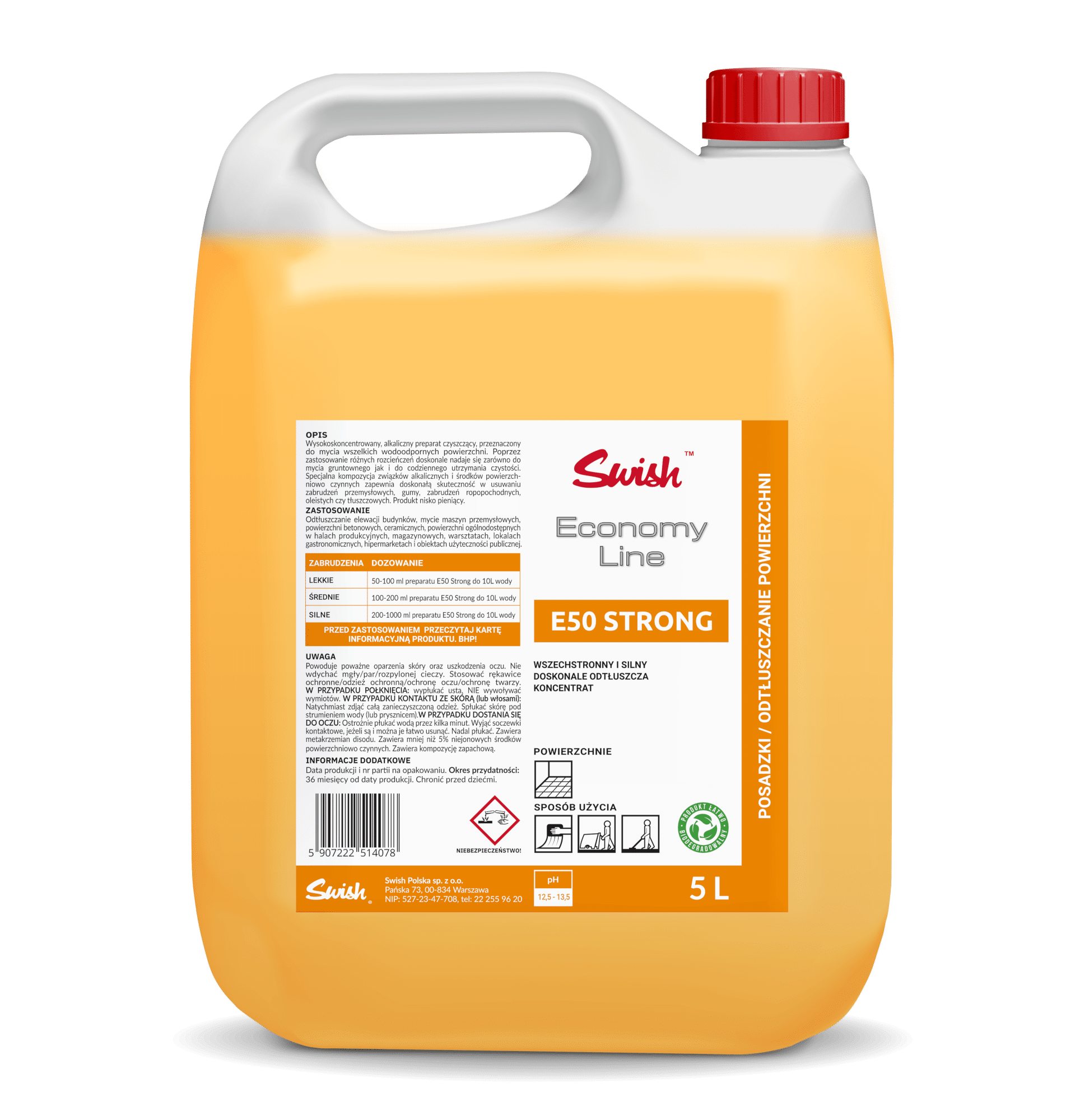 Swish E50 Strong Cleaner 5L