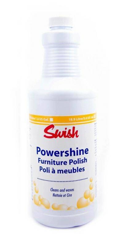 Swish PowerShine 0,946L Preparat do czyszczenia i nabłyszczania mebli oraz wyrobów skórzanych (Zdjęcie 1)
