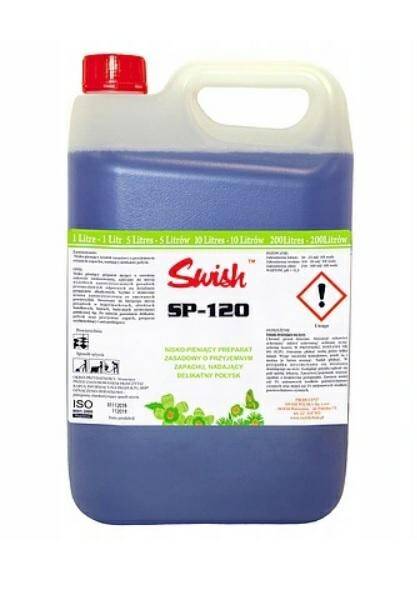 Swish SP120 5L uniwersalny płyn do mycia i pielęgnacji posadzek w obiektach wielkopowierzchniowych