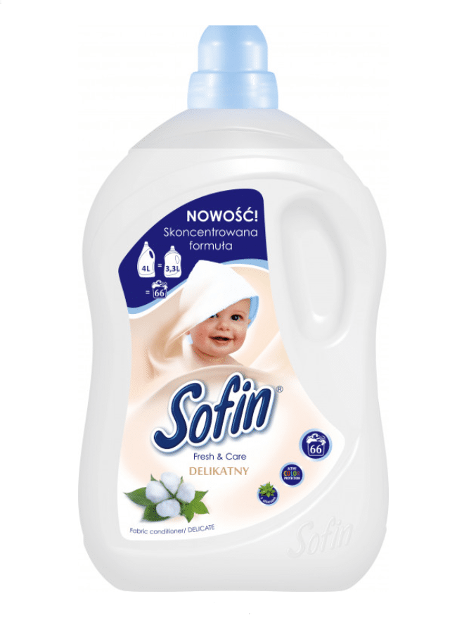 SOFTIN 3,3L Delikatny płyn do płukania