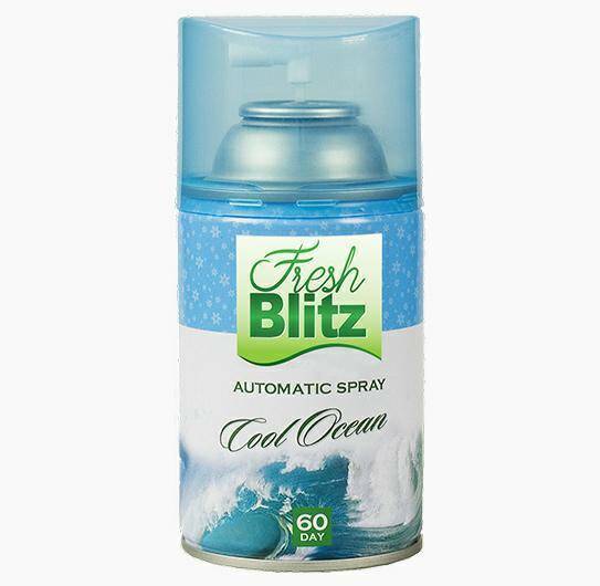 FRESH BLITZ odświeżacz powietrza wkład do dozownika COOL OCEAN 260ml