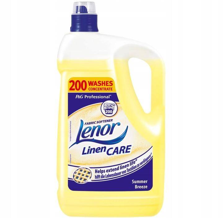LENOR SUMMER 5L żółty 200 prań