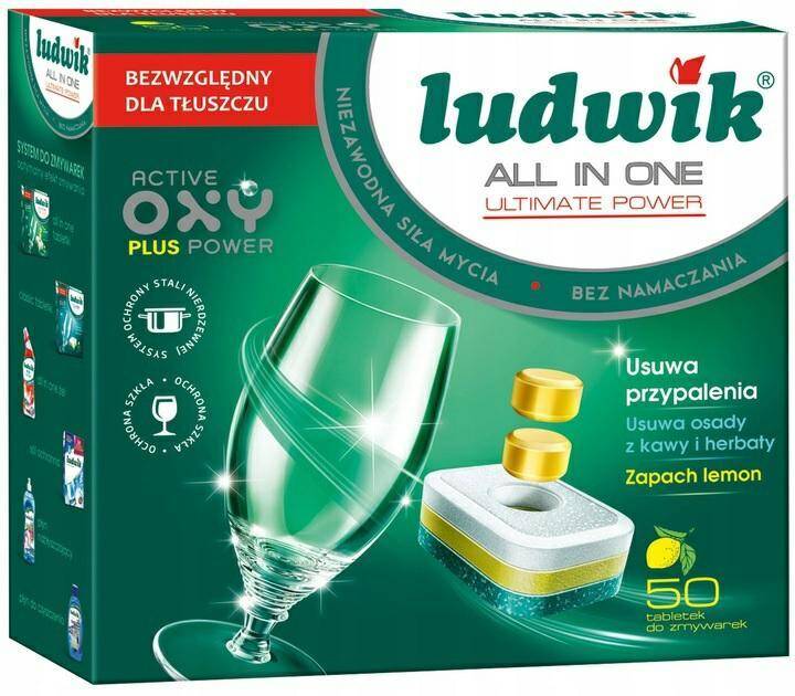 LUDWIK ALL IN ONE tabletki do zmywarek 50szt