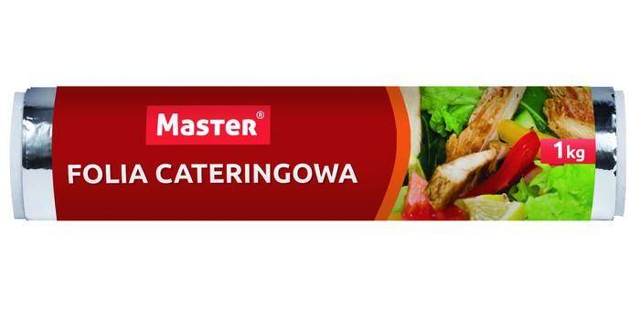 Folia aluminiowa cateringowa 1kg szerokość 29cm 150m