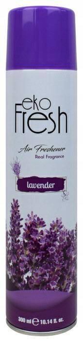 ekoFresh odświeżacz powietrza w aerozolu 300ml LAVENDER