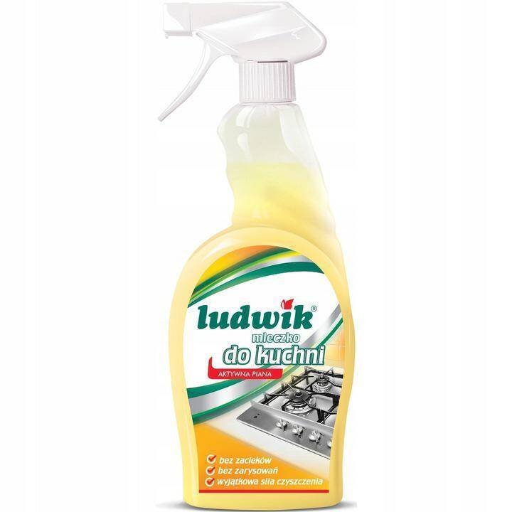 LUDWIK 750ml spray mleczko do KUCHNI