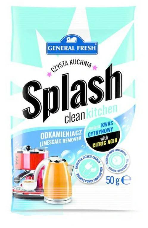 SPLASH 50g saszetka odkamieniacz AGD