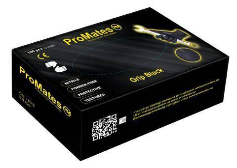 GRIP BLACK rękawice nitrylowe XXL (50szt)