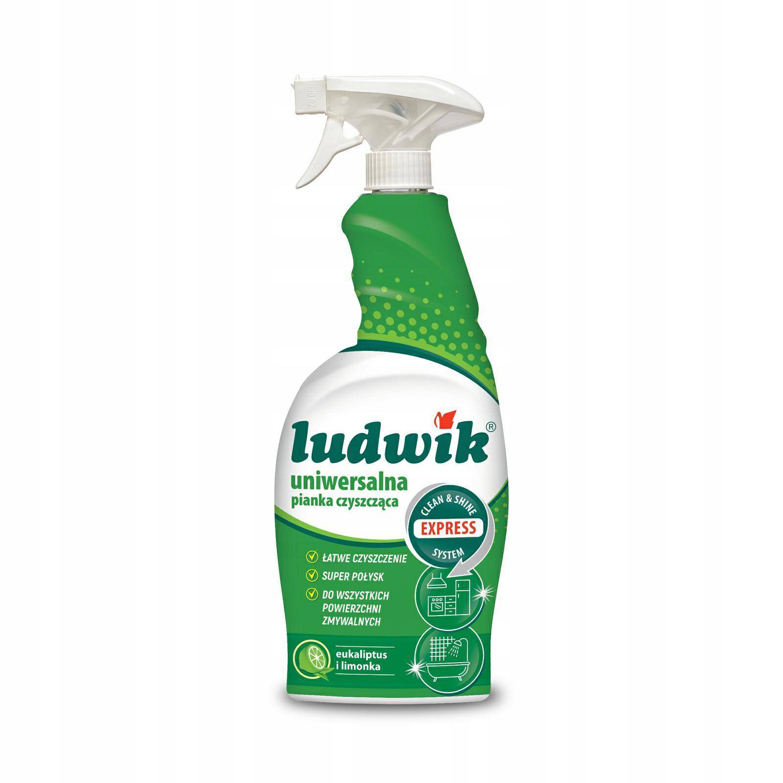 LUDWIK 750ml uniwersalna pianka czyszcz.