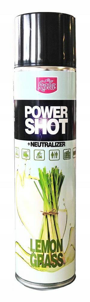 POWER SHOT 600ml TRAWA CYTRYNOWA