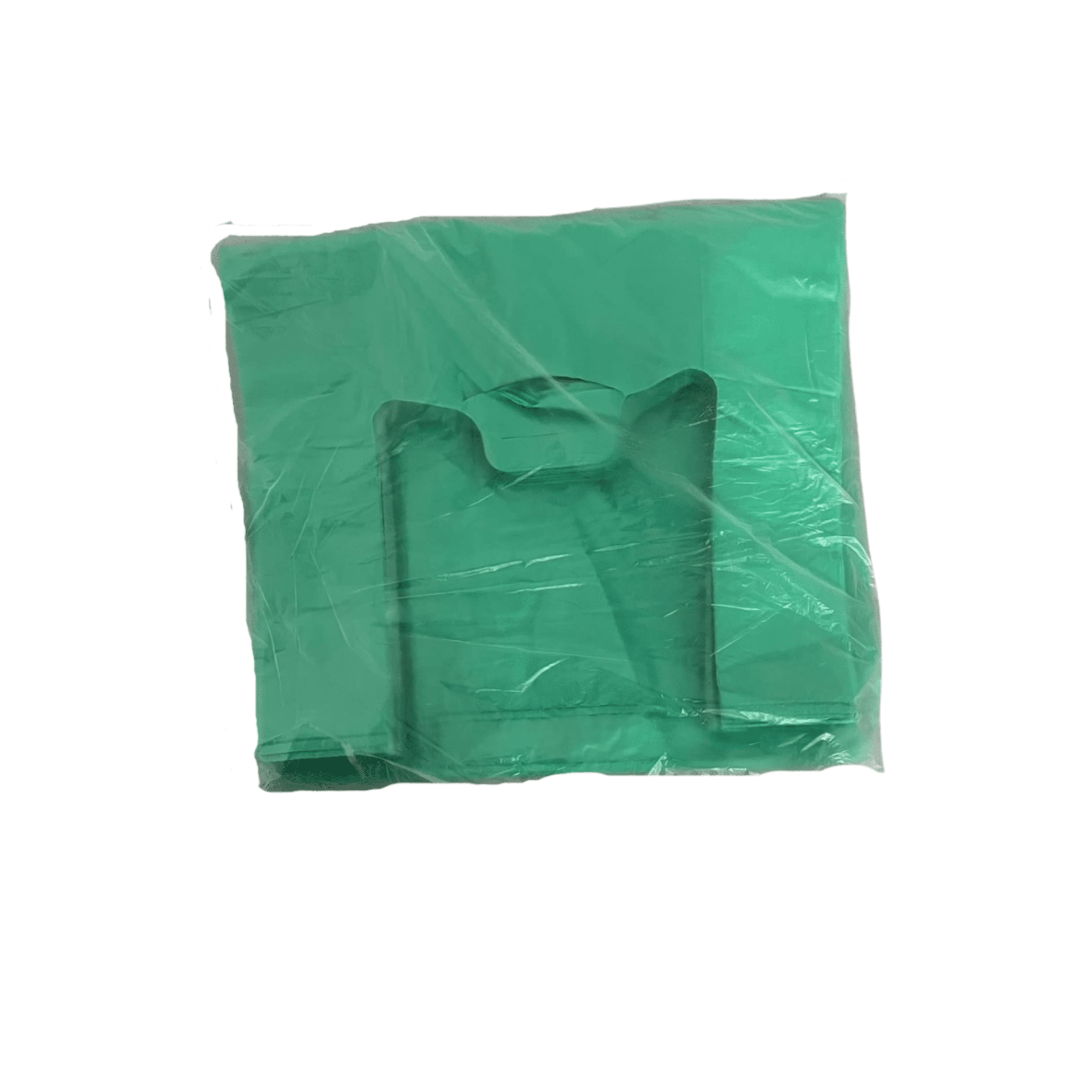 Torby foliowe 25 x 43 zielone 14mic