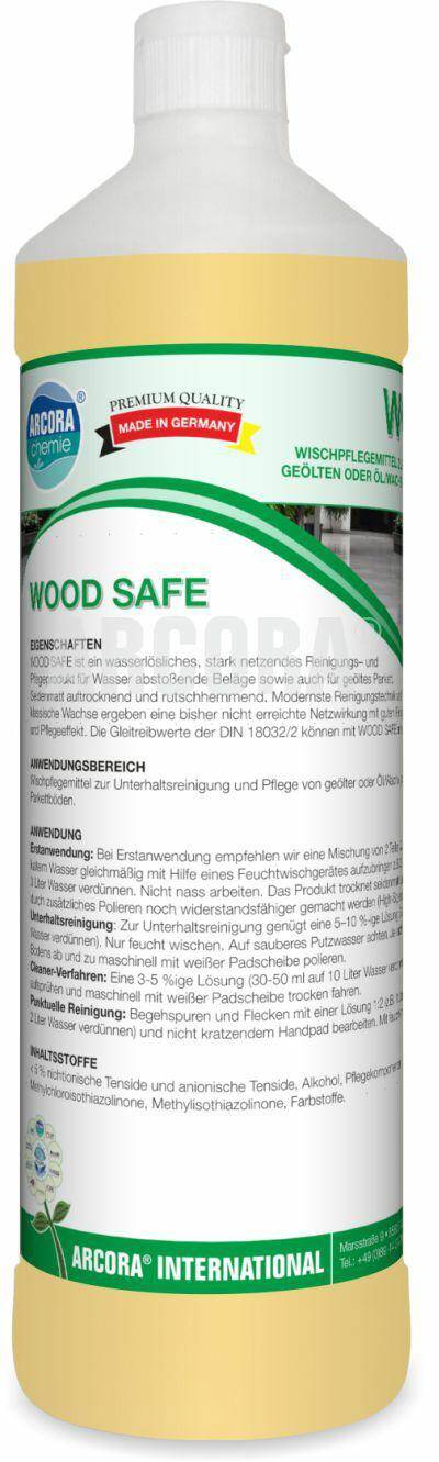 WOOD SAFE 1L środek do czyszczenia podłóg olejowanych i woskowanych