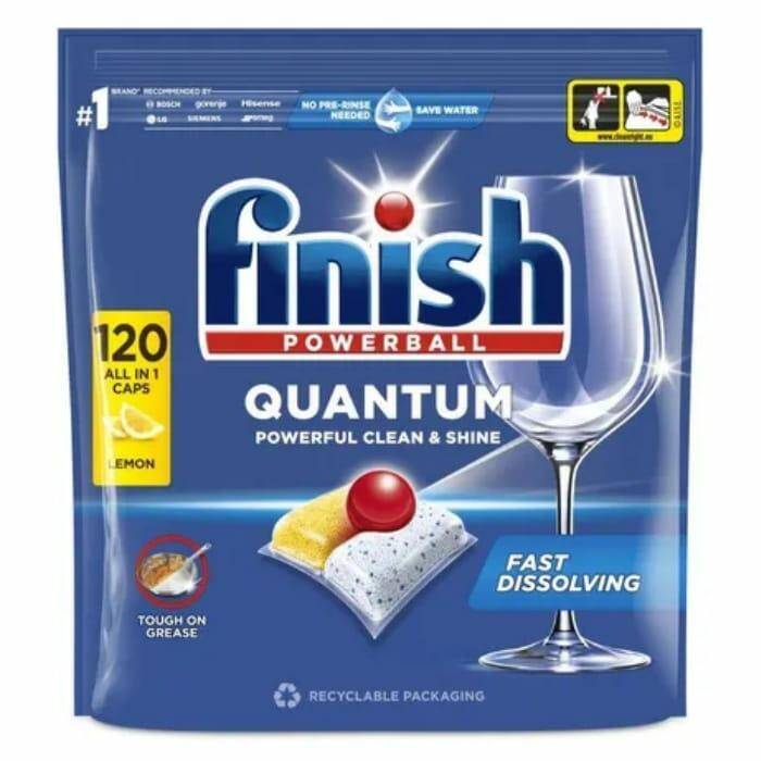 FINISH ALL IN ONE Quantum Lemon 120 szt