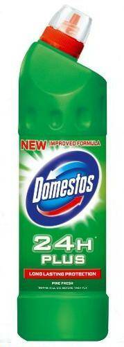 DOMESTOS antybakteryjny żel do WC 750ml PINE FRESH zielony