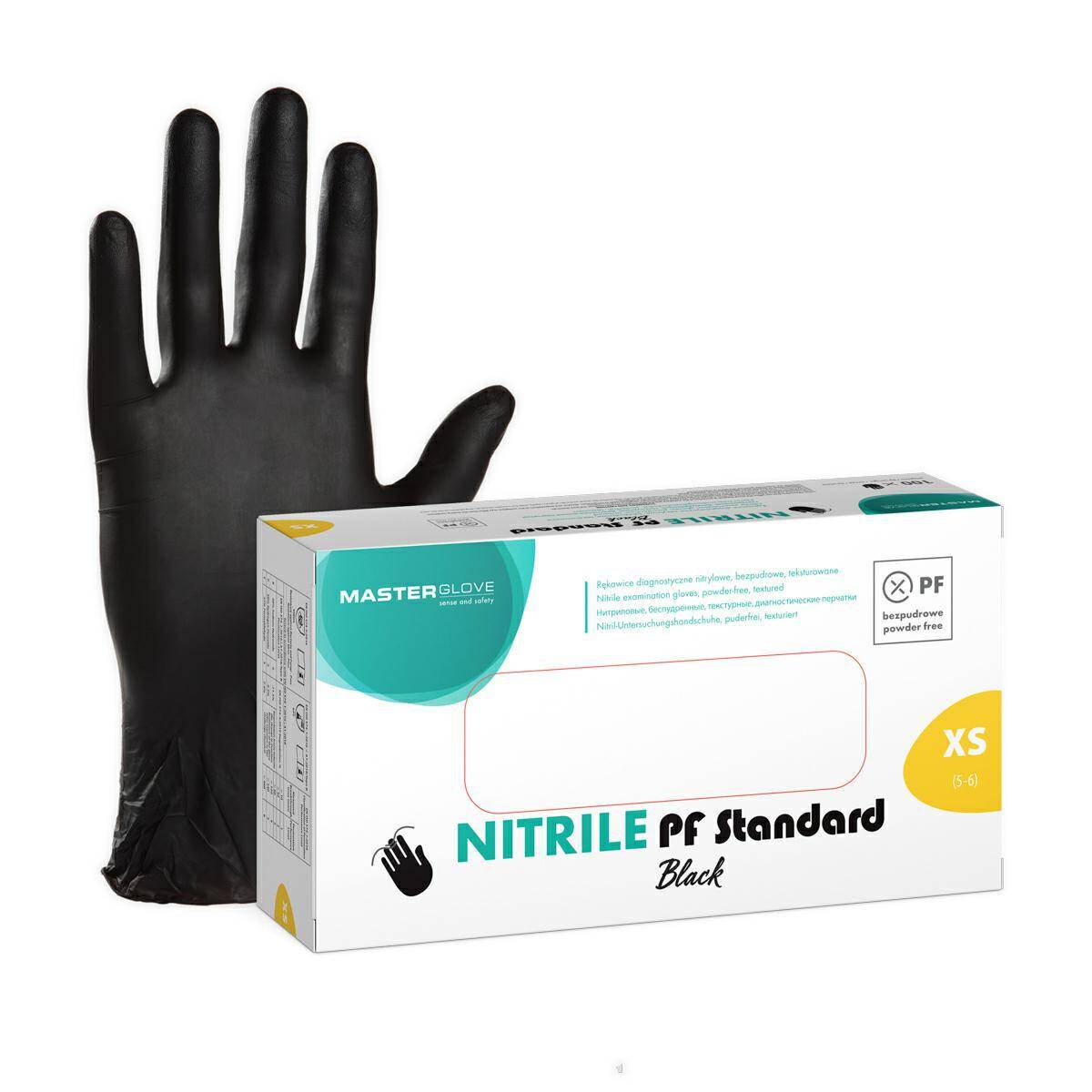 MASTER GLOVE rękawice nitrylowe XS 100