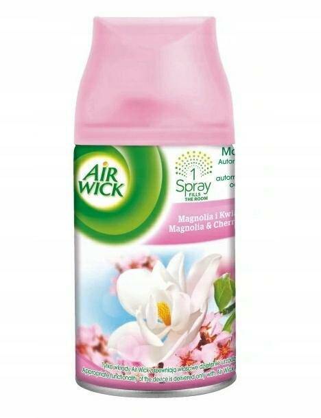 AIRWICK 250ml wkład MAGNOLIA i KWIAT WIŚNI