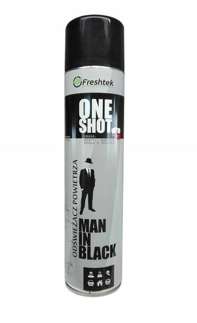 ONE SHOT 600ml MAN IN BLACK odświeżacz powietrza