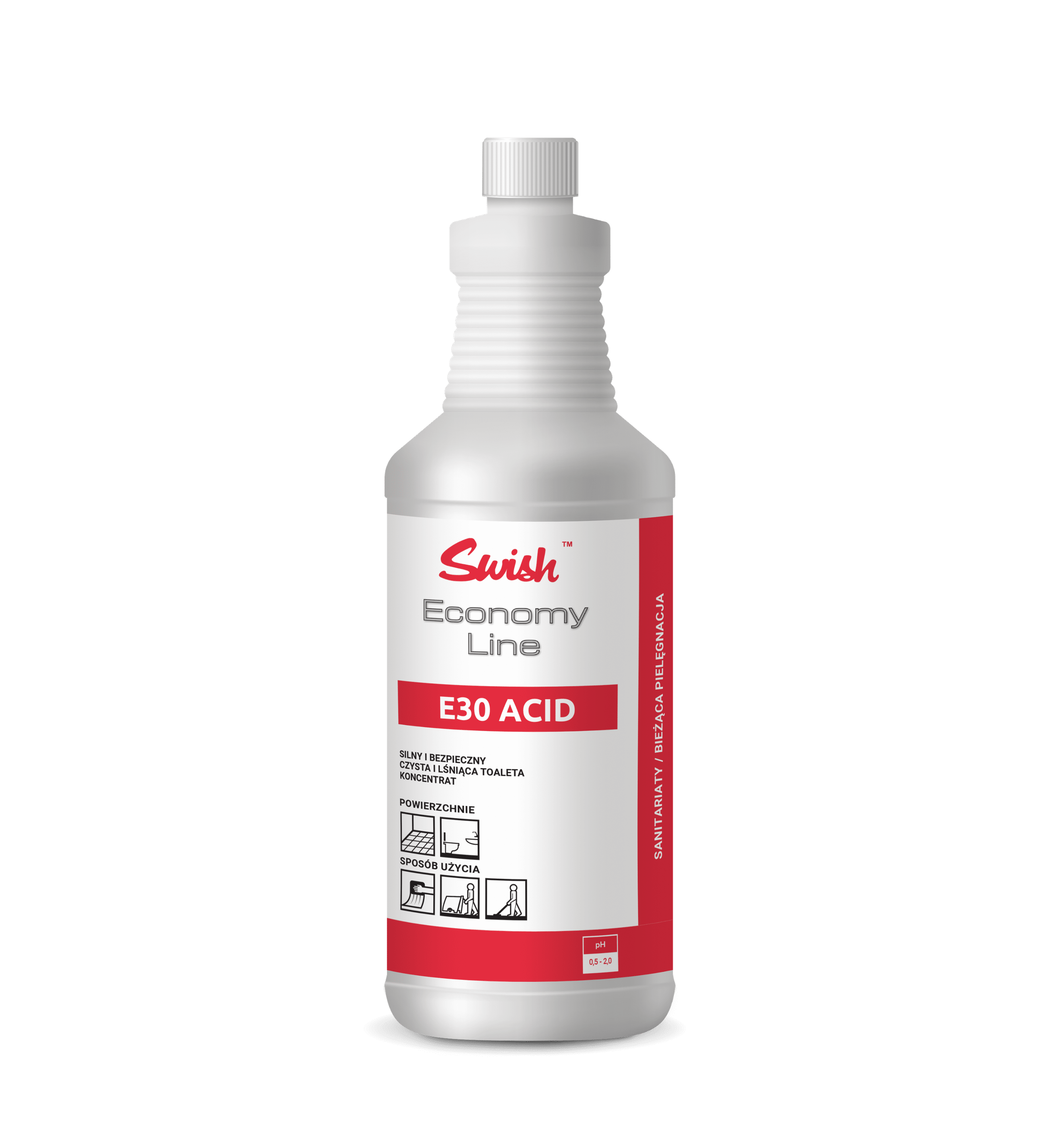 Swish E30 ACID 1L kwasowy preparat czyszczący do łazienek