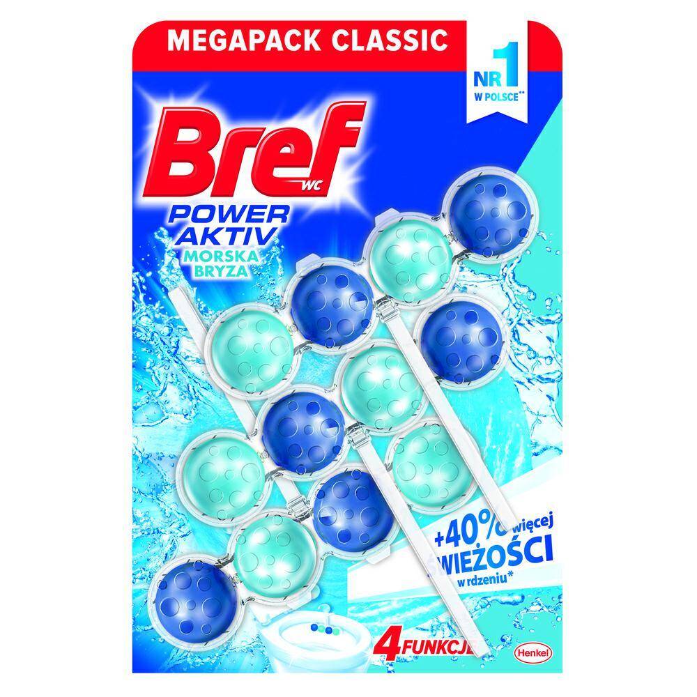 Bref 3x50 OCEAN Power Activ do WC kulki