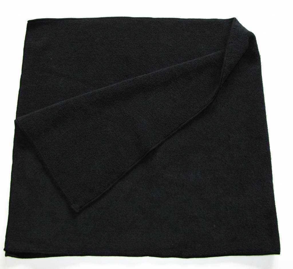 Ścierka z mikrofibry BLACK SOFT MAXI 40x85 cm czarna