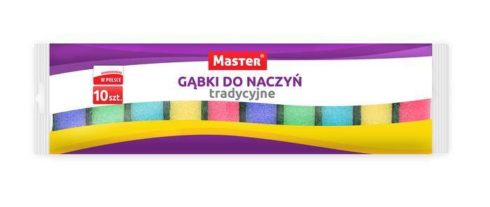 Gąbka do naczyń, zmywak kuchenny a`10szt