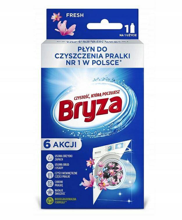 BRYZA 250ml płyn do czyszczenia pralek