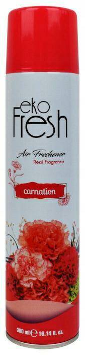 ekoFresh odświeżacz powietrza w aerozolu 300ml  CARNATION