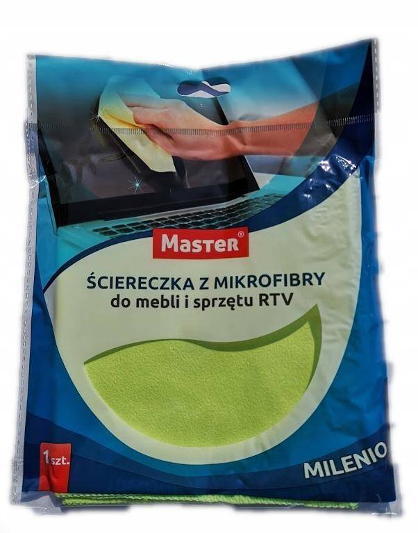 Ściereczka do mebli i sprzętu MILENIO RTV zielona