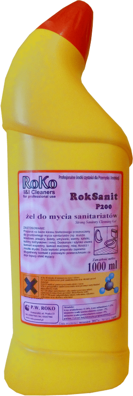 P200/PM200 750ml Roksanit żel do WC