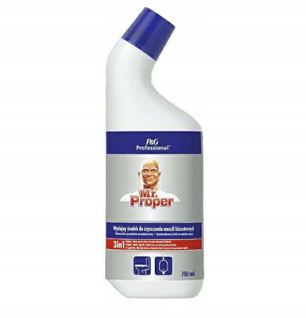 MR.PROPER 750ml żel 3w1 do WC. Do