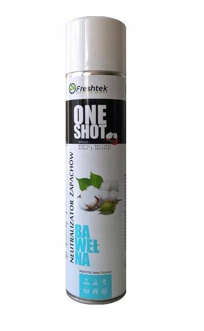 ONE SHOT BAWEŁNA 600ml odświeżacz powietrza