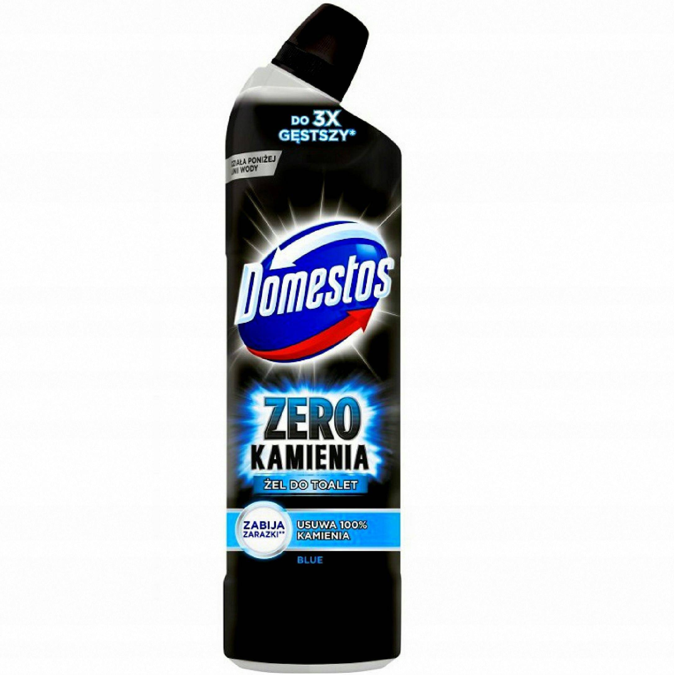 DOMESTOS antybakteryjny żel do WC 750ml ZEROKAMIENIA OCEAN