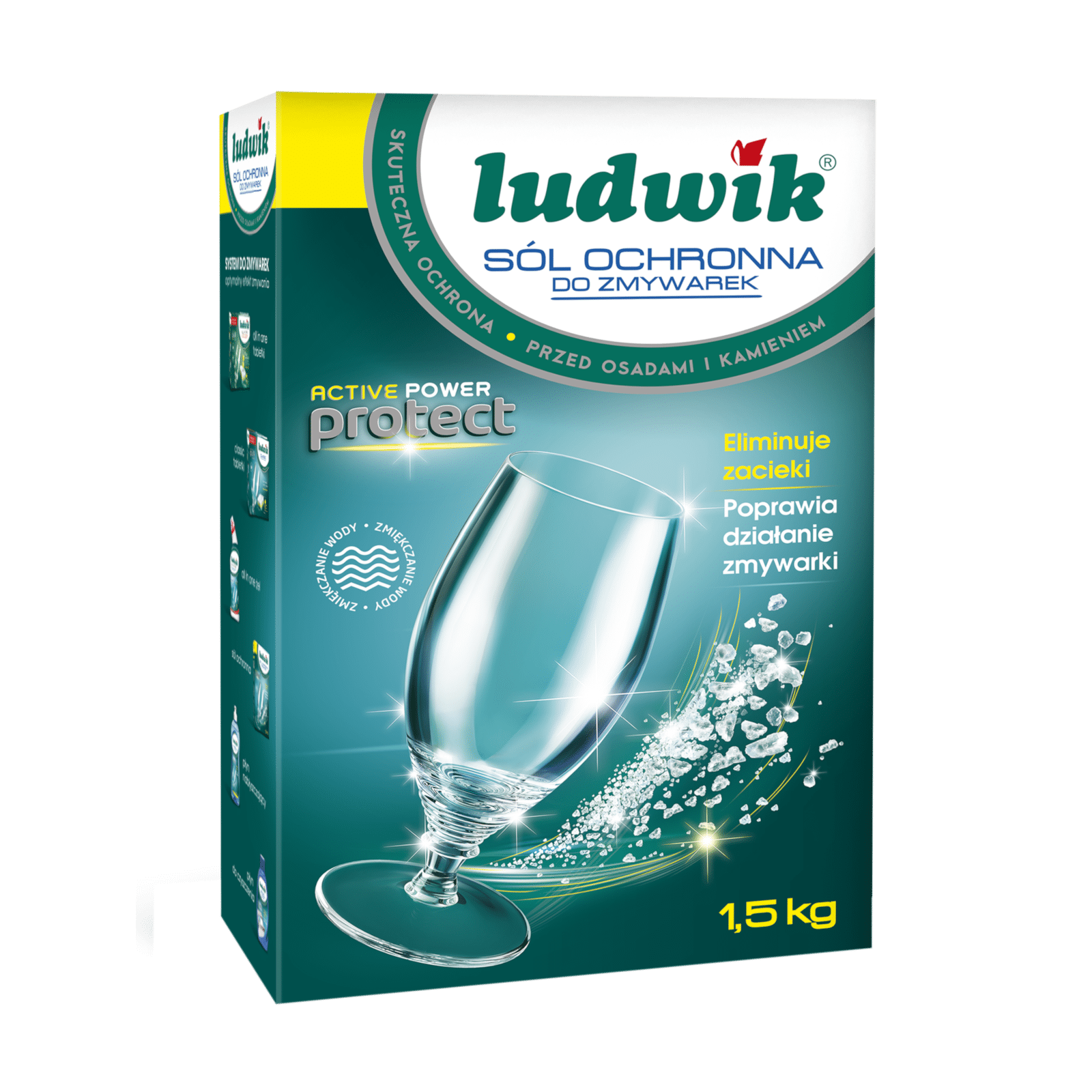 LUDWIK 1,5kg sól do zmywarek