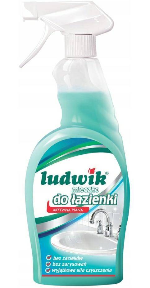 LUDWIK 750ml spray mleczko do ŁAZIENKI