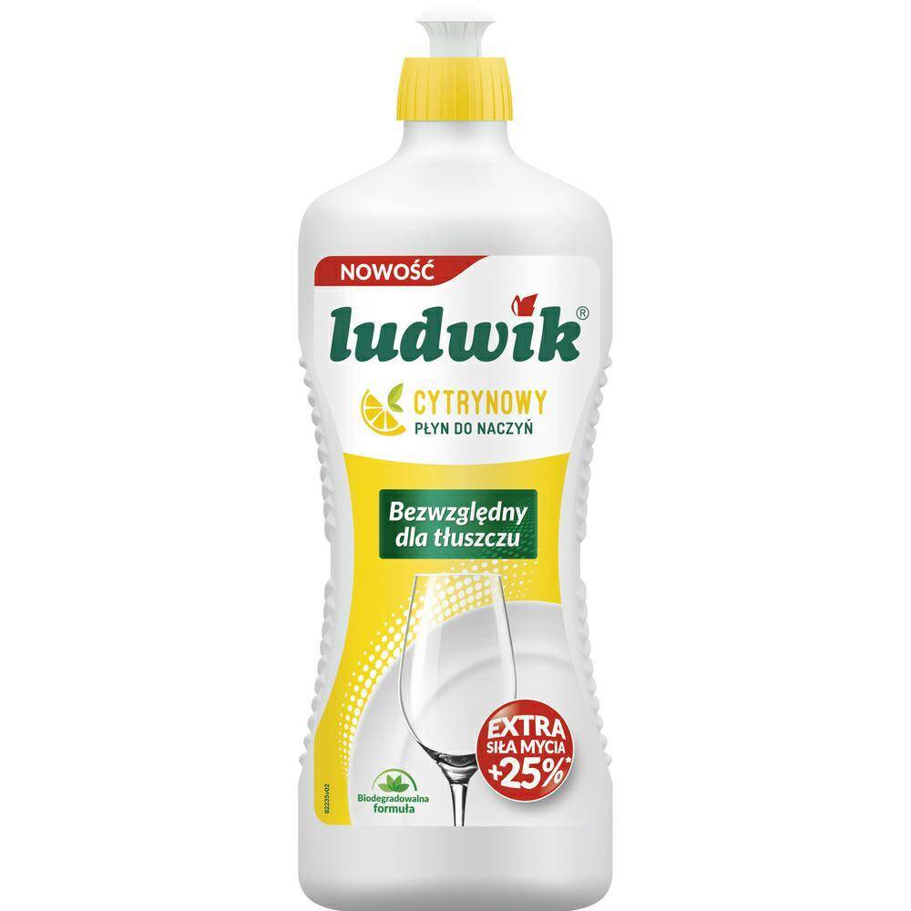 LUDWIK 900g CYTRYNOWY płyn do mycia naczyń