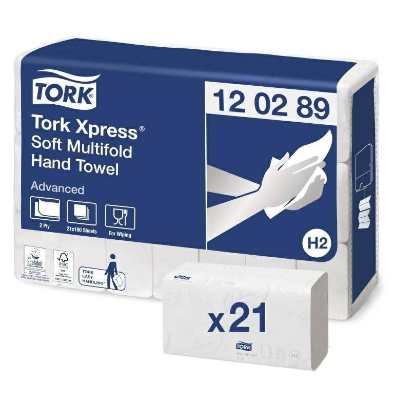 Tork 120289 Ręcznik H2 Xpress 4-panelowy