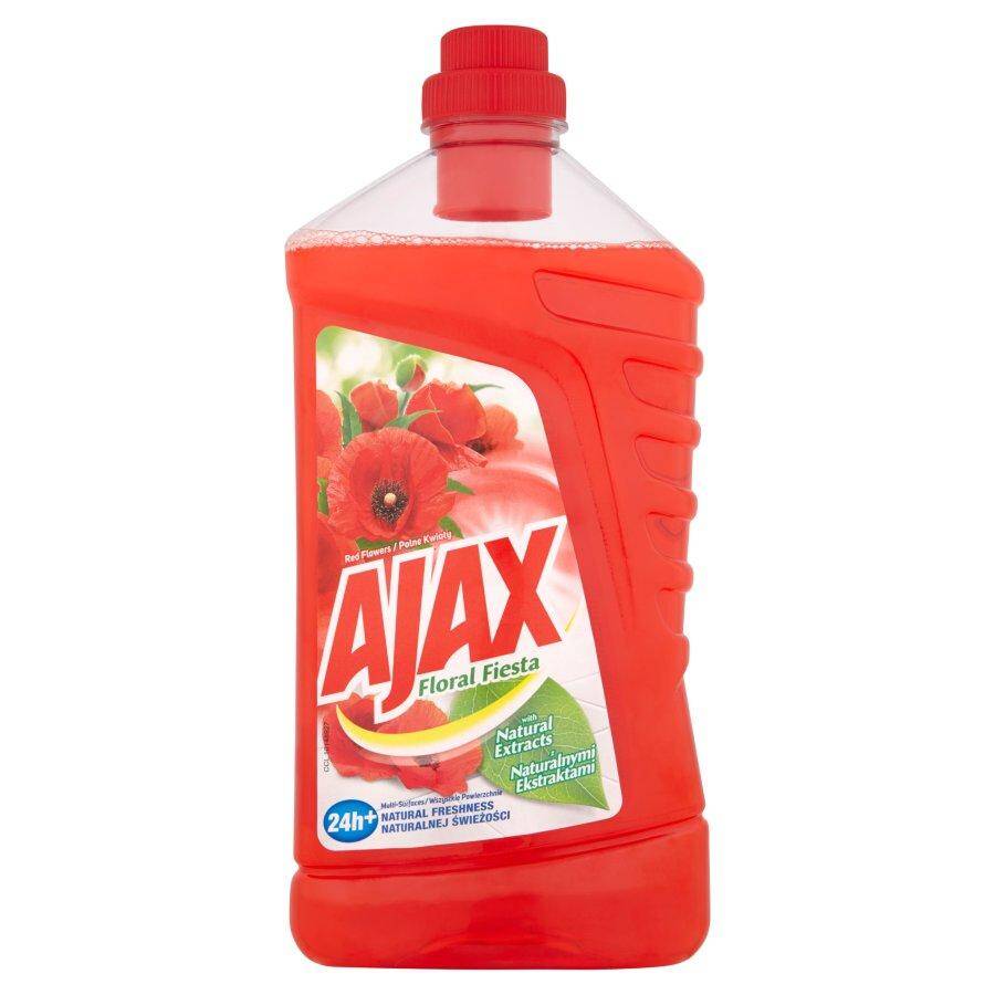 AJAX płyn uniwersalny Red Flowers (Polne kwiaty) 1L