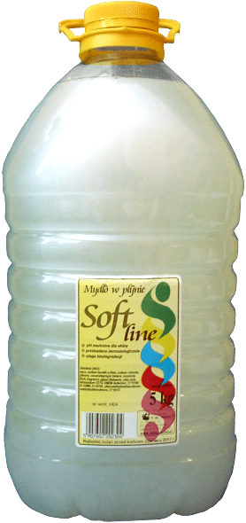 SOFT-LINE 5L PET mydło w płynie różowe