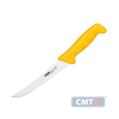 CMTM Trybownik wykrzywiony ryflowany szeroki sztywny 15 cm (seria 205) żółty