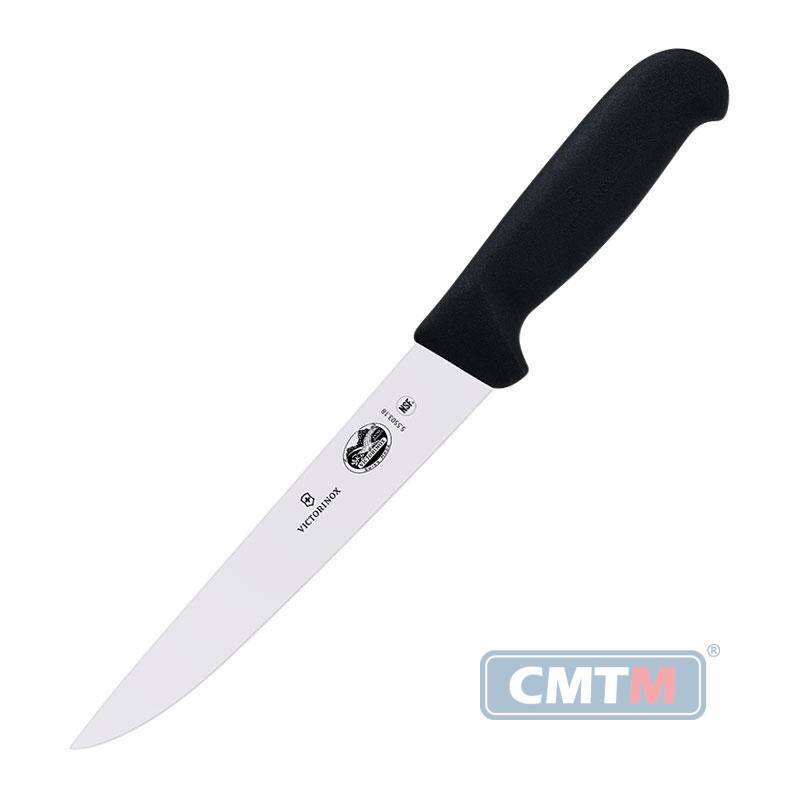 Victorinox nóż rzeźniczy 18 cm czarny