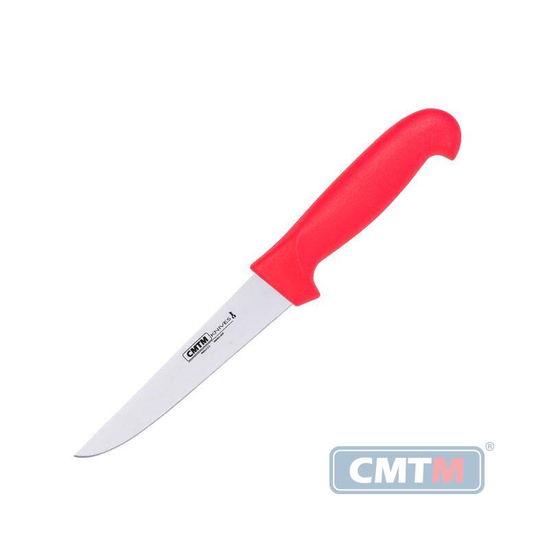CMTM Nóż rzeźniczy 15 cm czerwony