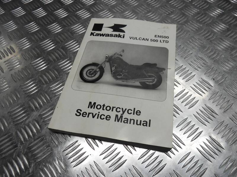 Książka manuale KAWASAKI EN500-C1