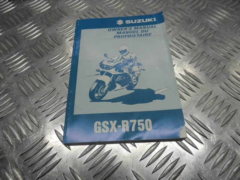 Książka manuale SUZUKI GS-X 750