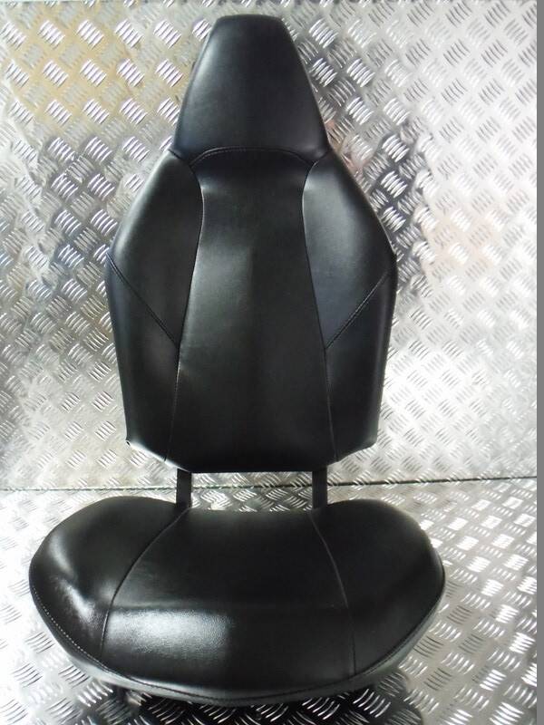 Siedzenie fotel kierowcy czarne